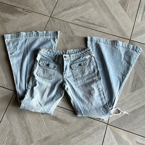 Carmar Flares 27 Light Blue Denim